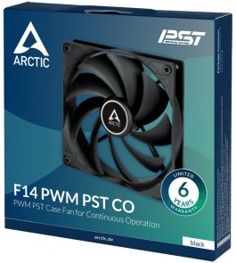 Вентилятор для корпуса Arctic F14 PWM PST CO Black (ACFAN00220A)