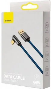 Фото: Кабель Baseus Legend Series Elbow 66W AM / Type-C 1m Blue (CACS000403) № 5 | KTC
