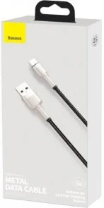 Фото: Кабель Baseus Cafule Metal 66W AM / Type-C 0.25m Black (CAKF000001) № 4 | KTC