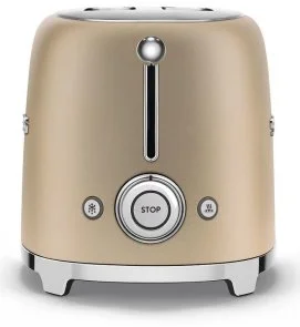 Фото: Тостер Smeg Retro Style Matte Champagne (TSF01CHMEU) № 4 | KTC