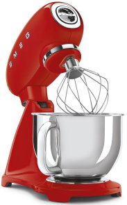 Планетарний міксер Smeg Retro Style Red (SMF03RDEU)