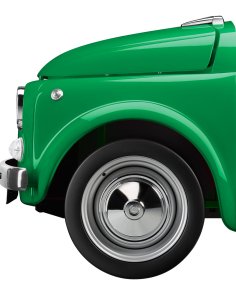 Холодильник однодверний Smeg Fiat 500 Green (SMEG500V)