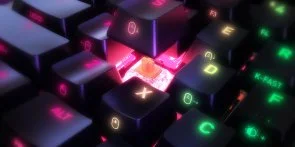 Клавіатура Xtrfy K5 RGB Kailh Red 68 Keys UKR Black (K5-RGB-CPT-BLACK-R-UKR)
