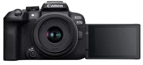 Фото: Цифрова фотокамера Canon EOS R10 kit RF-S 18-45 IS STM Black (5331C047) № 8 | KTC