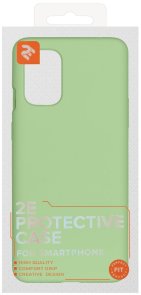 Чохол 2E for OnePlus 8T KB2003 - Basic Solid Silicon Mint Green (2E-OP-8T-OCLS-GR)