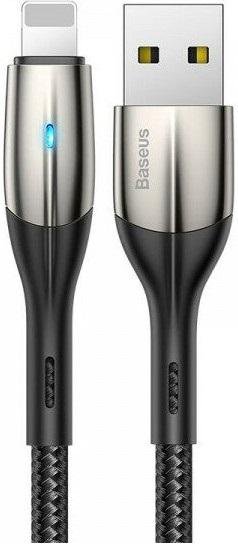 Кабель Baseus Horizontal Data Cable 2.4A AM / Lightning 1m Black (CALSP-B01)