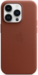 Чохол Apple for iPhone 14 Pro - Leather Case with MagSafe Umber (MPPK3)