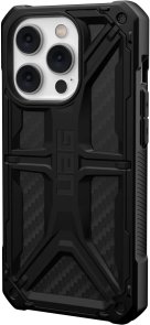 Чохол UAG for Apple iPhone 14 Pro - Monarch Carbon Fiber (114034114242)