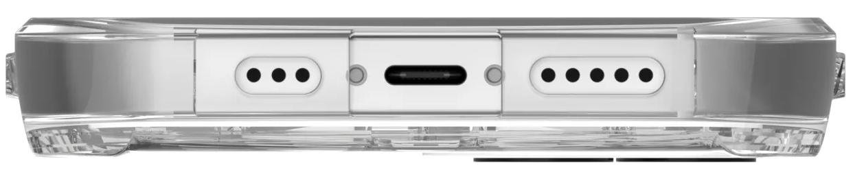 Чохол UAG for Apple iPhone 14 - Plyo Magsafe Ice (114068114343)