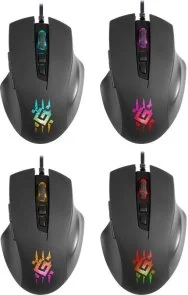 Фото: Миша Defender Wolverine GM-700L RGB Black (52700) № 4 | KTC