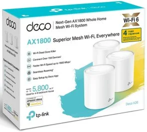 Фото: Wi-Fi система TP-Link Deco X20 (Deco X20(3-pack)) № 3 | KTC