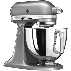 Міксер стаціонарний KitchenAid 5KSM125ECU Silver