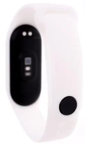 Фото: Ремінець Climber for Xiaomi Mi Band 7 - Silicone Solid Wristbandr White № 2 | KTC