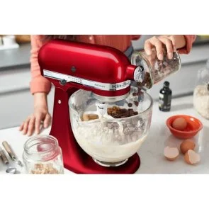 Фото: Планетарний міксер KitchenAid Mixer tilt-head 4.8L Artisan Premium 5KSM185PS Caramel Apple (5KSM185PSECA) № 7 | KTC