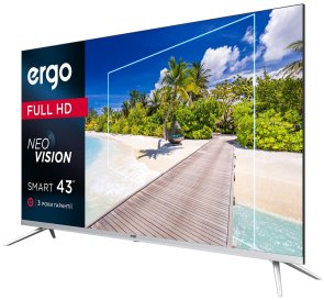 Телевізор LED Ergo 43DFS7100 (Smart TV, Wi-Fi, 1920x1080)