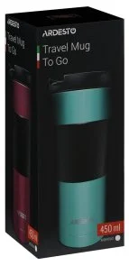 Фото: Термочашка Ardesto To Go 450ml Black (AR2645SMB) № 7 | KTC