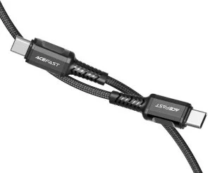 Фото: Кабель Acefast C1-03 3A Type-C / Type-C 1.2m Black (AFC1-03B) № 2 | KTC