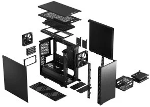 Фото: Корпус FRACTAL DESIGN Define 7 Mini Black (FD-C-DEF7M-01) № 10 | KTC