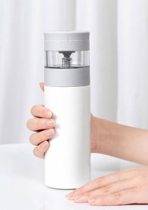 Термос-заварник Xiaomi Pinztea Tea Separation Thermos 360 ml White