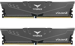 Оперативна пам’ять Team T-Force Vulcan Z Gray DDR4 2x4GB (TLZGD48G2666HC18HDC01)