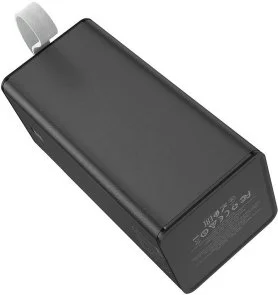 Батарея універсальна Hoco J86A LED Powermaster 50000mAh 22.5W Black (J86A 50000 Black)