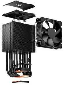 Фото: Кулер для процесора Jonsbo HX6210 Black № 7 | KTC