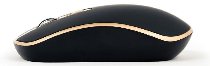 Миша Gembird MUSW-4B-06-BG Black/Gold