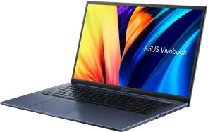 Фото: Ноутбук ASUS VivoBook 17X K1703ZA-AU066 Quiet Blue - 17.3" IPS 60 Гц / Intel Core i5 / i5-12500H / DDR4 16 ГБ / PCI-E SSD 512 ГБ / Intel Iris Xe Graphics № 3 | KTC