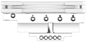 Кулер для процесора ID-COOLING IS-55 ARGB White