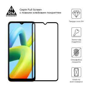 Захисне скло ArmorStandart for Xiaomi Redmi A1/A1 - Full Glue Black (ARM62819)