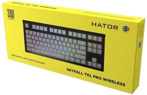 Клавіатура Hator Skyfall TKL Pro Black (HTK-663)