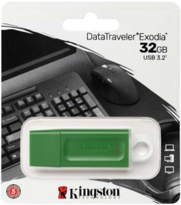 Флешка USB Kingston DataTraveler Exodia 32GB Green (KC-U2G32-7GG)