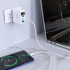 Фото: Кабель Hoco X1 AM / Micro USB 1m White (x1_Micro_White) № 8 | KTC