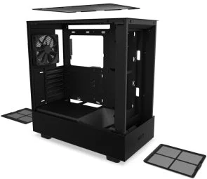 Фото: Корпус NZXT H5 Flow Black with window (CC-H51FB-01) № 3 | KTC