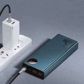 Фото: Батарея універсальна Baseus Adaman 20000mAh 65W Blue (PPIMDA-D03) № 9 | KTC