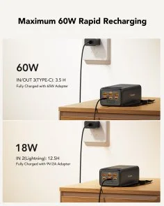 Фото: Батарея універсальна Veger Tank Boost 56000mAh T100W Camping Power Bank for Laptop ( VP 5001С) № 7 | KTC