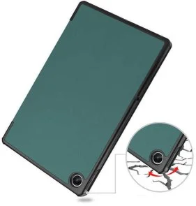 Фото: Чохол для планшета BeCover for Lenovo Tab M10 Plus TB-125F 3rd Gen - Smart Case Dark Green (708303) № 5 | KTC