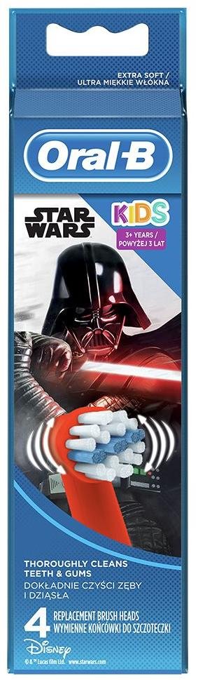 Насадка для зубної щітки Braun Oral-B Kids Star Wars EB10 4psc (Star Wars EB10 (4))