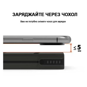 Батарея універсальна Griffin Reserve Wireless Charging 5000mAh Black (GP-023-BLK)