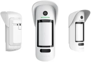Фото: Бездротовий ІЧ детектор руху Ajax MotionCam Outdoor PhoD Jeweller White № 5 | KTC