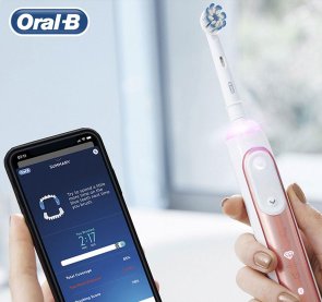 Електрична зубна щітка Braun Oral-B Genius X 20000N Rose Gold D706.515.6X (D706.515.6X Rose Gold)