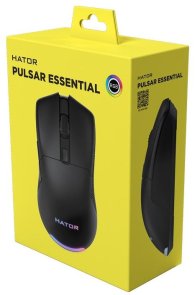 Миша Hator Pulsar Essential USB White (HTM-314)