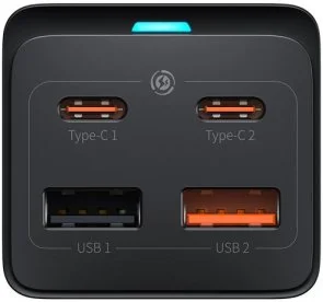 Фото: Зарядний пристрій Baseus GaN 3 Pro Desktop Powerstrip 65W Black (PSZM000901) № 3 | KTC