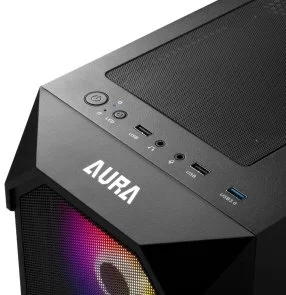 Фото: Корпус Gamdias Aura GC1 Black (4712960136908) № 4 | KTC