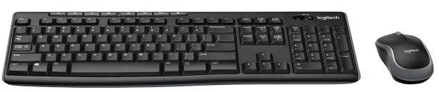 Фото: Комплект клавіатура+миша Logitech MK270 Combo Wireless Us/Ukr Black (920-004509) № 3 | KTC
