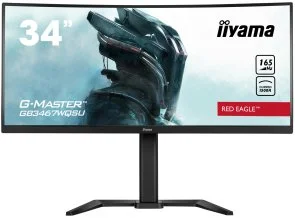 Фото: Монітор iiyama G-Master GB3467WQSU-B5 Black - 34" VA / 3440x1440 / 165 Гц / AMD FreeSync Premium / HAS № 2 | KTC