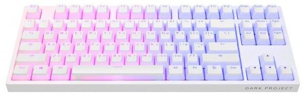Клавіатура Dark Project Pudding Gateron Mechanical Cap Teal KD87A ENG/UA/RU (DP-KD-87A-107700-GTC)