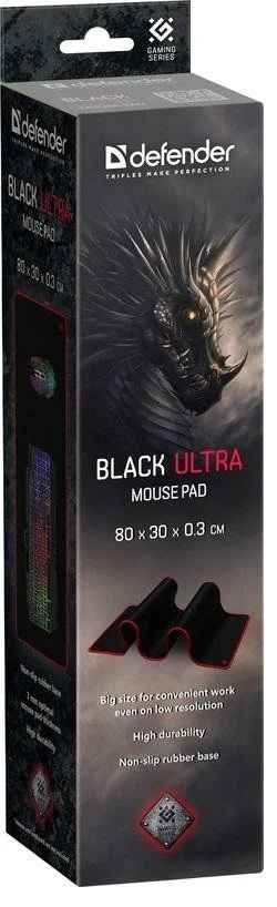 Фото: Килимок Defender Black Ultra (50561) № 7 | KTC