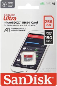 Карта пам'яті SanDisk Ultra UHS-I A1 Micro SDXC 256GB (SDSQUAC-256G-GN6MN)