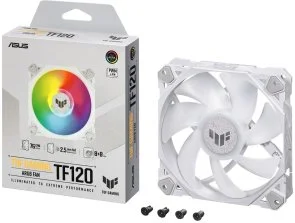 Фото: Кулер ASUS TUF Gaming TF120 ARGB White (90DA0033-B09000) № 3 | KTC